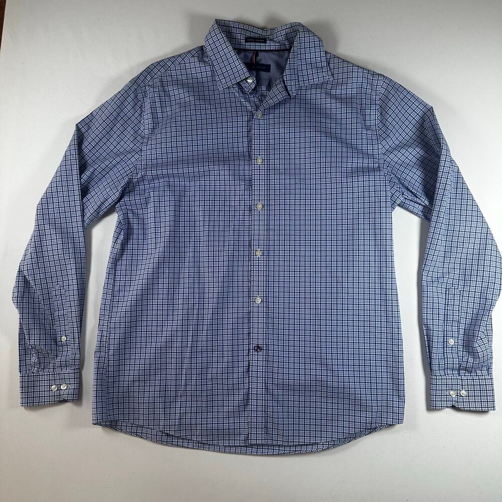 Tommy Hilfiger Slim Fit Button-Down Shirt 16 1/2 34-35